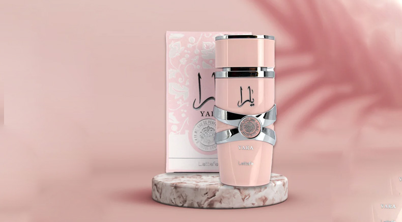 Yara Latafa pink cologne