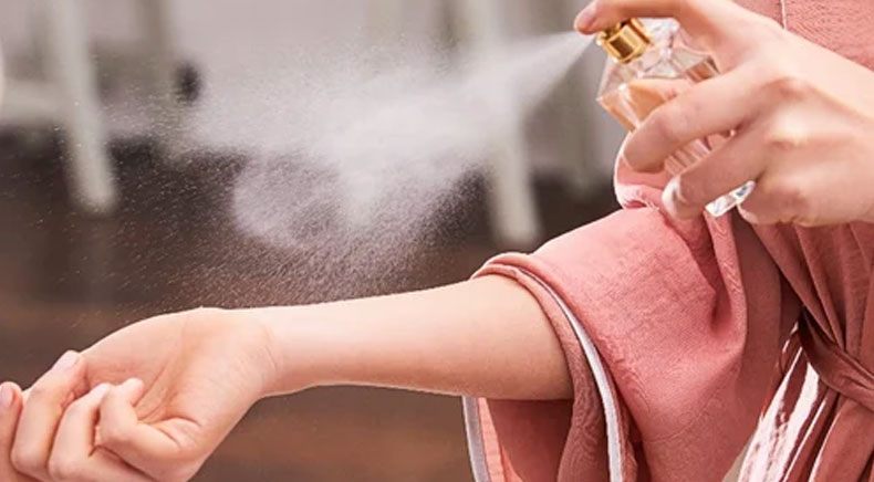 میزان ماندگاری و پخش بوی عطر خنک