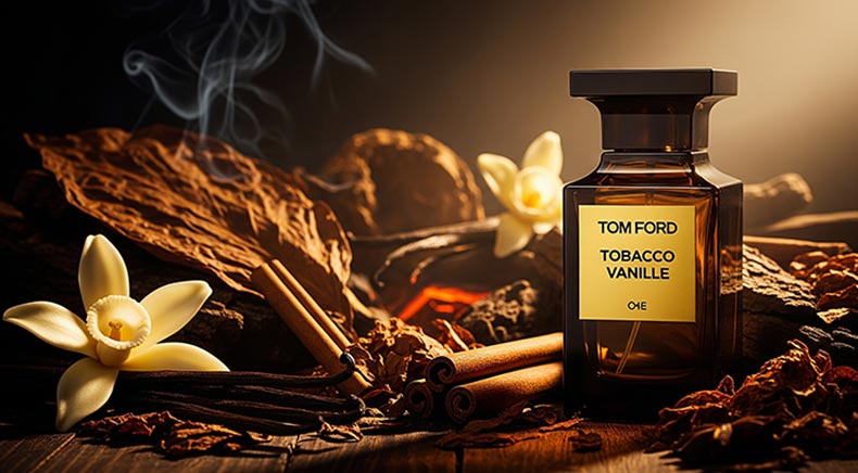  تام فورد تنباکو وانیل از بهترین عطرهای مردانه تند و تلخ برای پاییز