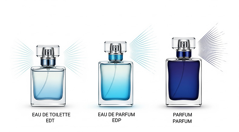 تفاوت eau de toilette با eau de parfum