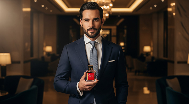  عکسی از عطر برند باکارات رژ