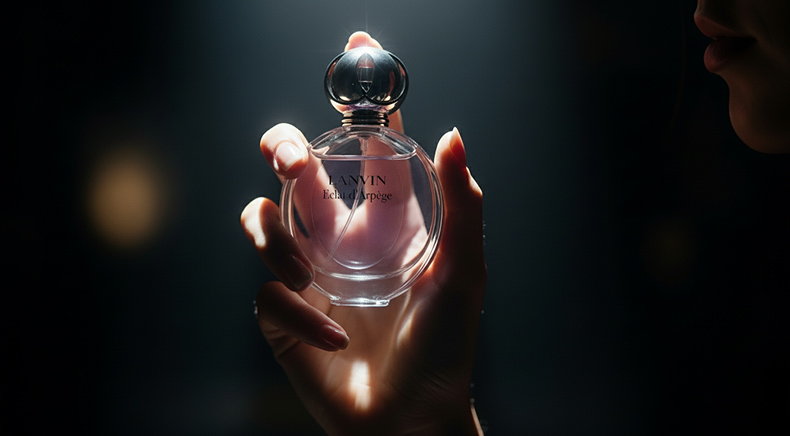 ویژگی‌های شیشه و درپوش عطر اکلت لانوین اصل