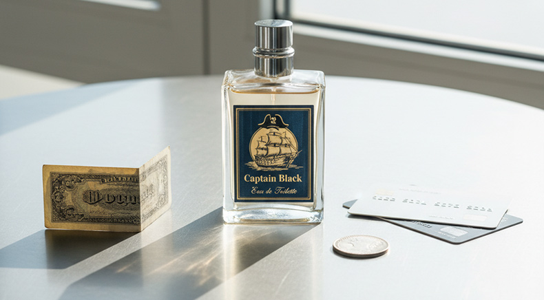 اولین نسخه و رایحه‌های اولیه عطر کاپیتان بلک